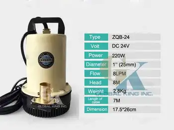 

DC 24V Farm & Ranch Solar Powered Deep Well Submersible Water Pump ,26.5FT Max Lift(White)