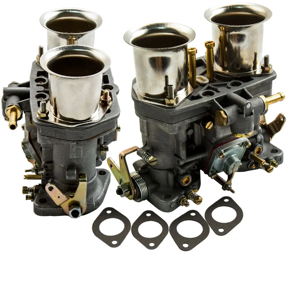 2pcs Carburetor For Bug Volkswagen Beetle VW Fiat Porsche With Air Horn