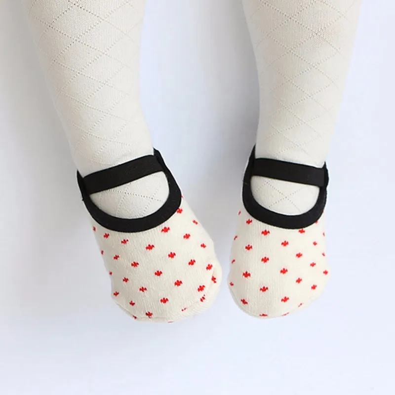 New Baby Socks Warm Boy Girls Cotton Socks Dot Soft Infant Floor Sock Anti Slip Toddler Home Wear Autumn Winter Baby Accessories (6)