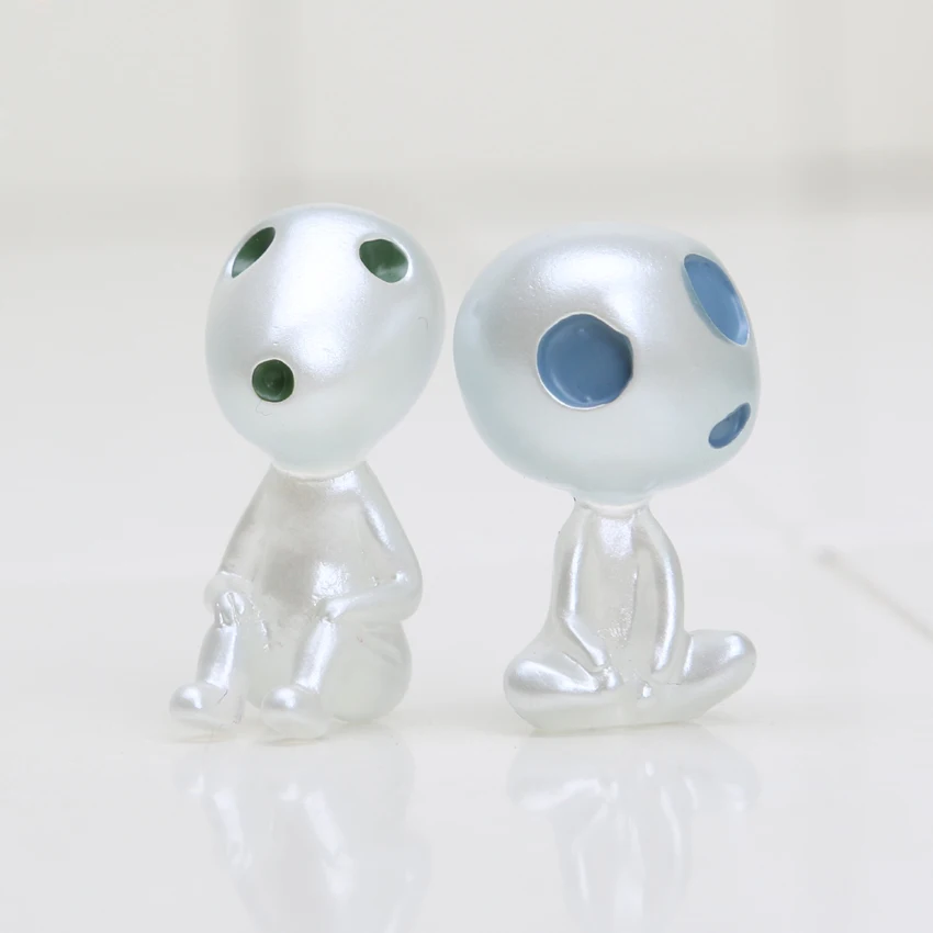 6 шт./компл. светящееся дерево игрушечные эльфы Миядзаки мультфильм Принцесса