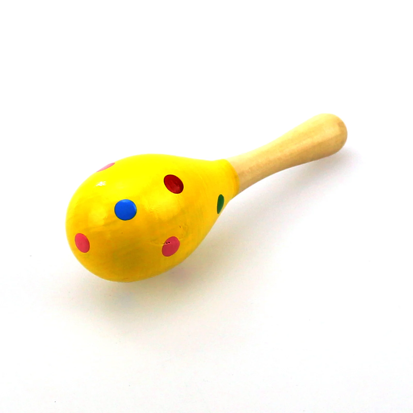 1 шт. деревянный музыкальный инструмент maracas, детские погремушки ...