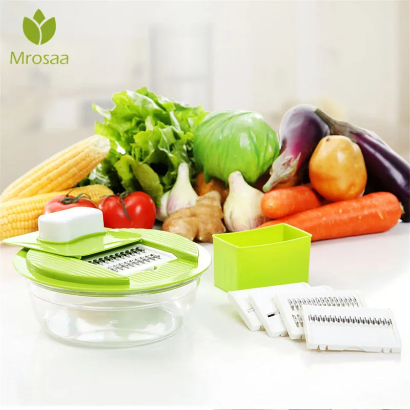 Multi function 5 In 1 Vegetable Food Chopper Processor Machine Slicer