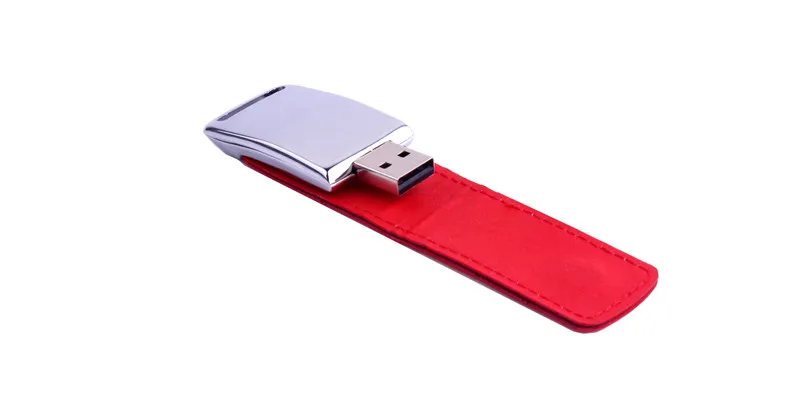 JASTER USB 2,0 кожа usb+ Подарочная коробка usb флешка 4 ГБ 8 ГБ 16 ГБ 32 ГБ 64 Гб карта памяти U диск usb флэш-накопитель