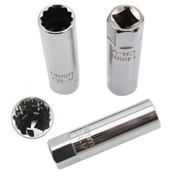 

Spark Plug Socket Removal tool 3/8'' Drive For Benz/BMW/Nisan Accessories