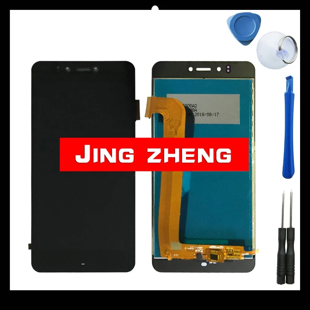 JINGZEHNG Touchscreen For Prestigio Muze F3 PSP3531 DUO PSP 3531 D3 PSP3530 PSP3532 Duo LCD Display+Touch Screen Digitizer | Мобильные