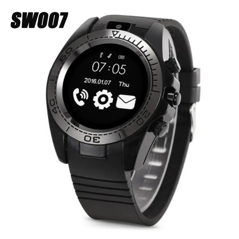 

SW007 Bluetooth Smart Watch Android Smart Watch Men Smartwatch Android Wear Smart Clock phone Camera With Sim TF card