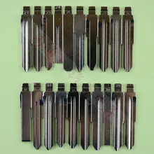 20 шт./лот складной ключ полный тип s автомобильный Болванка для ключа для мотоцикла замена головки ключа дистанционного ключа лезвие слот тип А нет 21-40