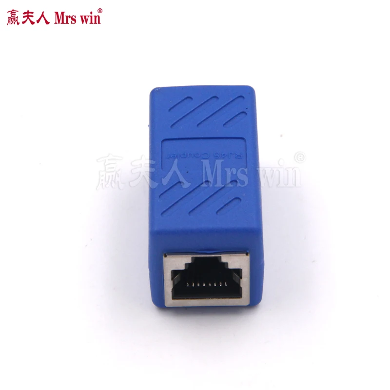

Colorful Female to Female Network LAN Connector Adapter Coupler Extender RJ45 Ethernet Cable Join Extension Converter Connector