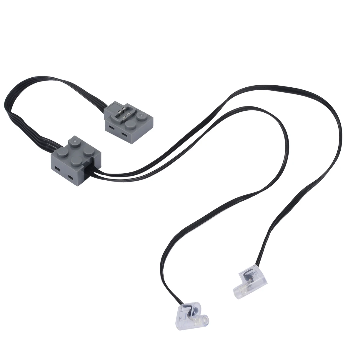 Technic Power Function 8870 LED Light Link Line Cable For Lego Train Vehicle LED Lamp Connecting Line Cable Connect Tools