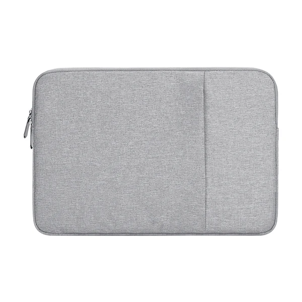BUBM полиэстеровый чехол для ноутбука, защитный чехол для ноутбука с карманом для Macbook Air 11 13 12 15 Pro 13,3 15,4 15,6 дюймов - Цвет: Gray