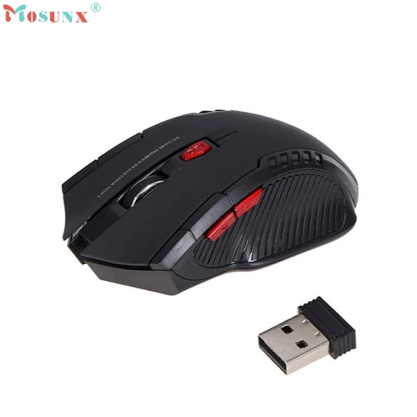 

Adroit 2.4GHz Wireless Mouse USB Mouses Optic 1600DPI Optical Scroll Mice For PC 20S7322 drop shipping