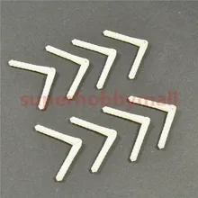 10pcs Diameter 4 5mm x L67mm Plastic Pin Hinge For RC Airplane Model