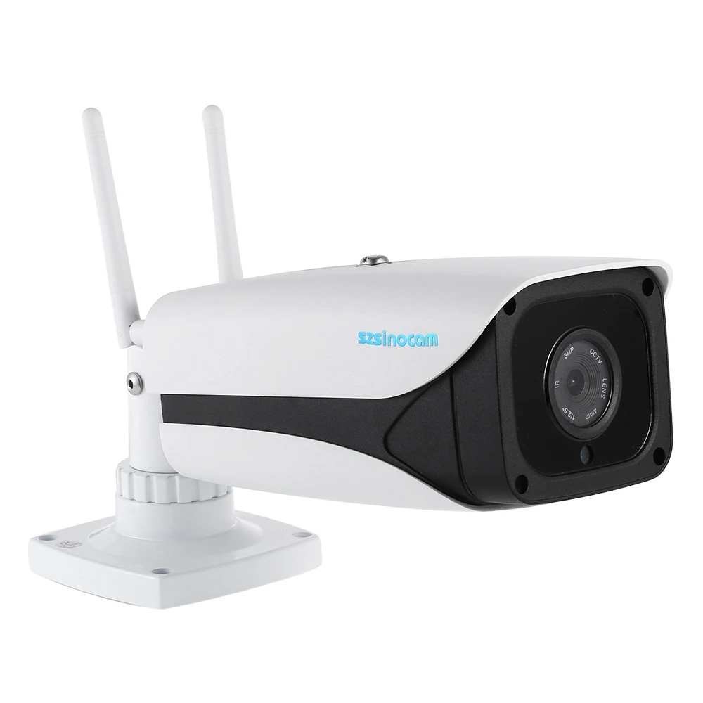 Szsinocam SN - IPC 7038CSW Alarm IP Camera Night Vision 2.0 Mega Pixel 1080P Infrared H.264 Surveillance Cam for Home Security |