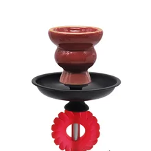 HORNET Ceramic Hookah Bowl Tobacco Shisha Bowl Five Holes For Hookah Chicha Narguile Accessories
