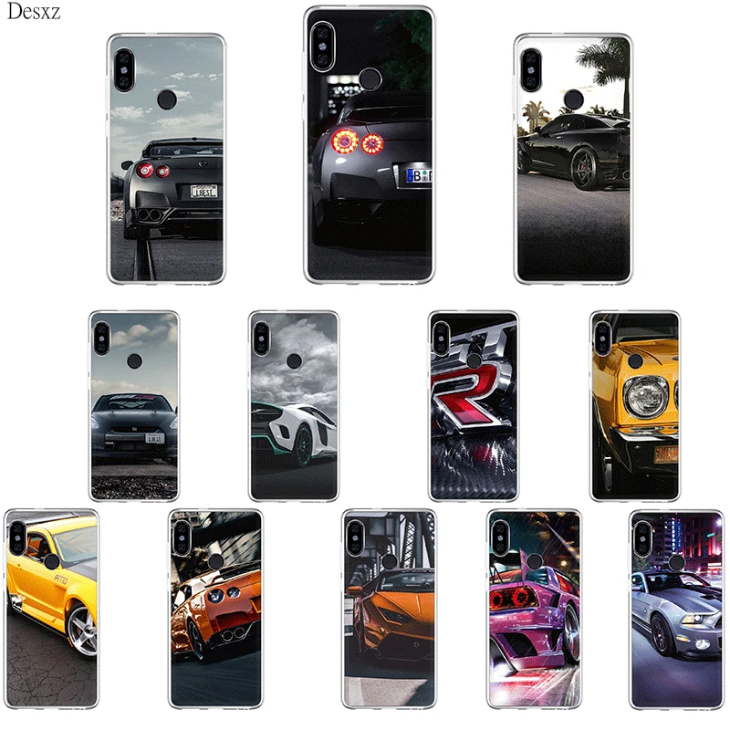 Desxz GTR CAR Hone Case Cover For Redmi 3S 3 Pro 4 Prime 4X 4A 5 5A Plus 6 6A S2 | Мобильные телефоны и аксессуары