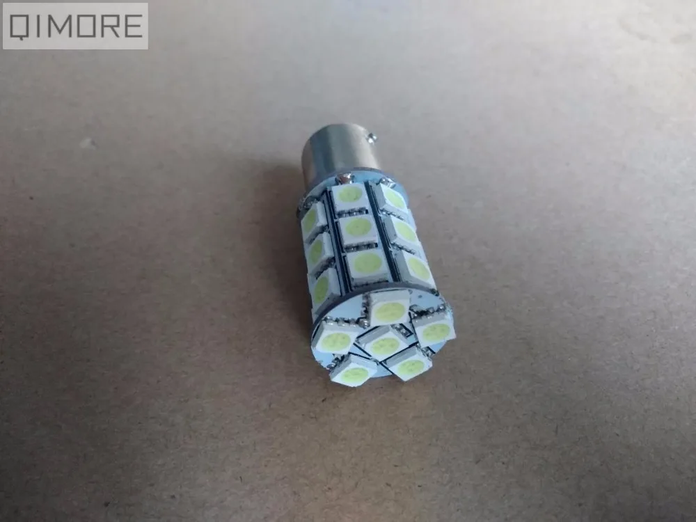 1 шт. 12 В 1157 S25 BA15D 27 SMD светодиодный ная лампа для скутера мотоцикла автомобиля стоп