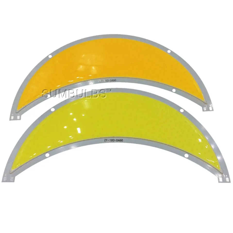 DC 12V 14V 50W moonshaped LED свет Теплый Холодный белый супер яркий лунный COB Лампа 180 мм|bulb warm