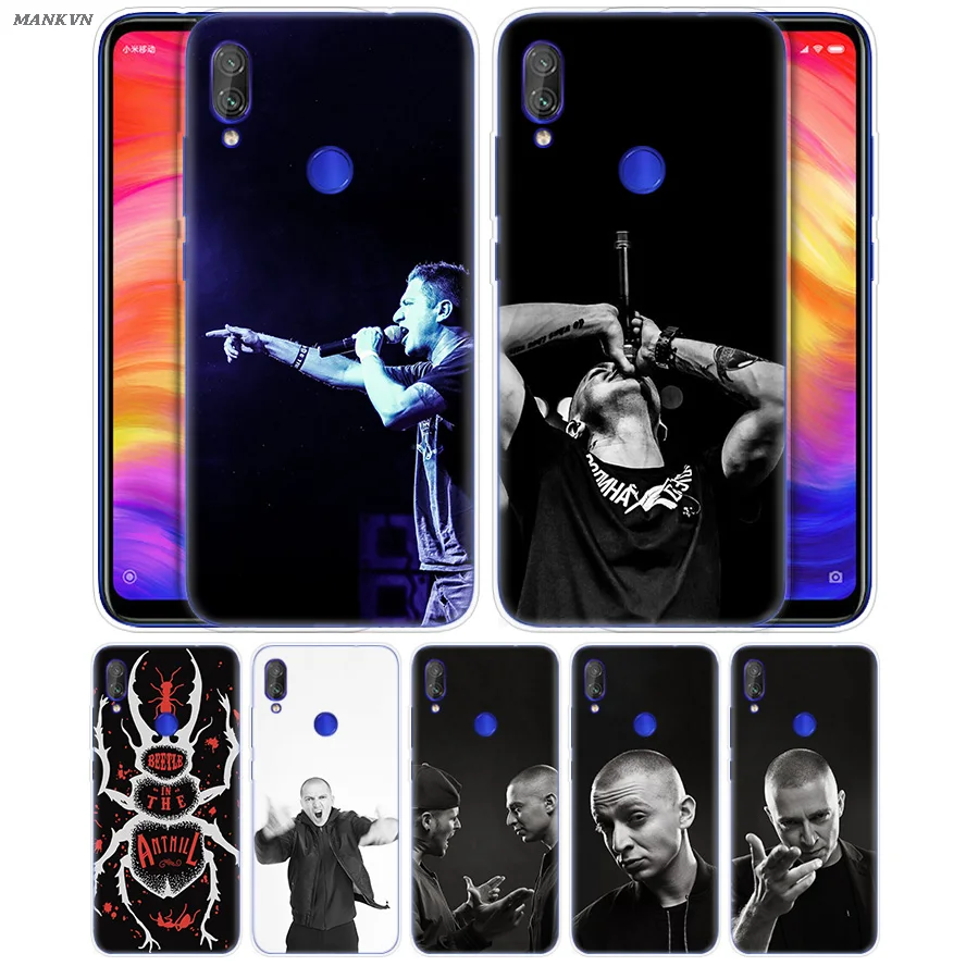 

Protective Soft Case for Xiaomi Mi Play 8 A2 6X TPU Cover For Redmi 6 6A Note 7 6 5 4 4X Lite Pro Oxxxymiron Print Cover Coque