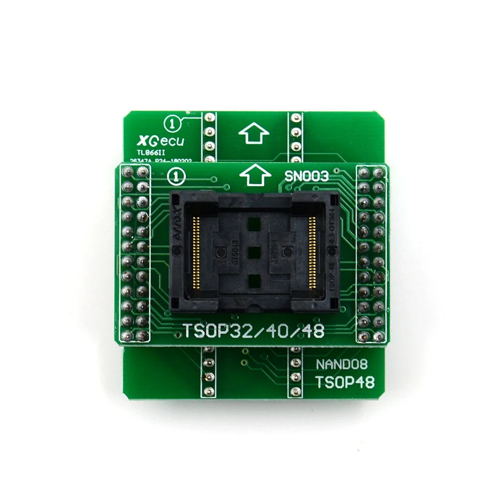 Адаптер Andk Tsop48 Nand только для Xgecu Minipro Tl866Ii Plus программатор для Nand Flash Chips Tsop48 гнездо адаптера