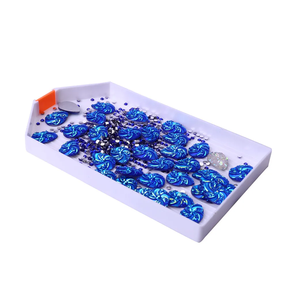 

tray Diamond Point Drill Plate diamond painting Accessories,Diamond painting essential tools square rhinestones round bead new