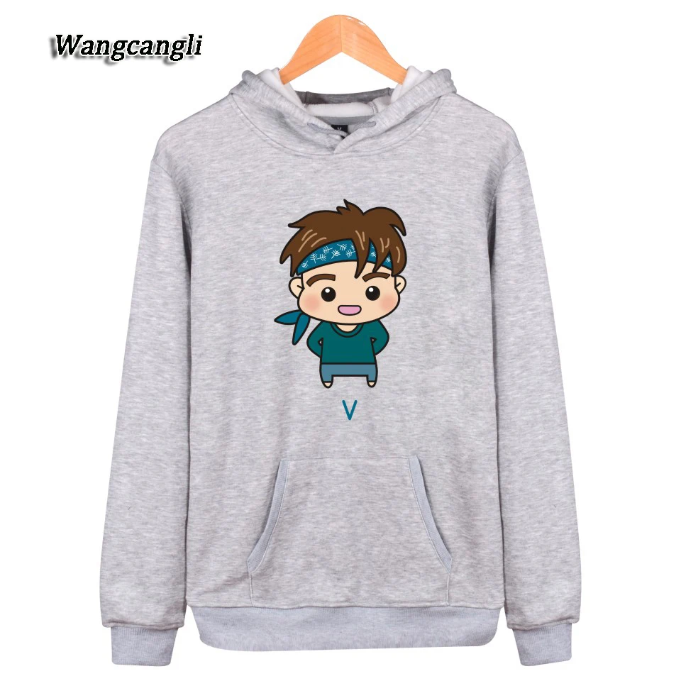 WANGCANGLI Hitam Berkerudung Womens Hoodies Dan Kaus Hip Hop Hoody