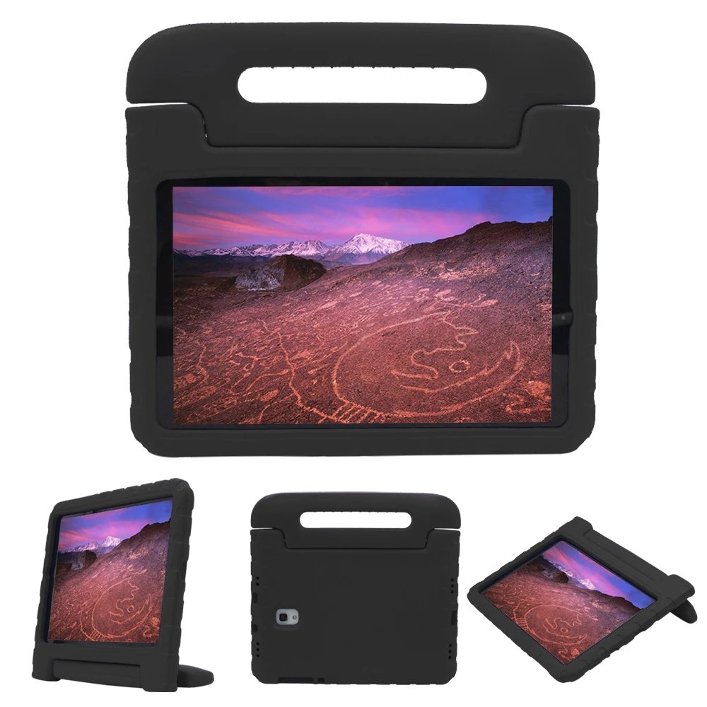 Дети Ева пены противоударный T595 чехол для Samsung Galaxy Tab 10,5 SM-T595 T590 чехол Handholder Стенд Крышка принципиально+ Flim+ ручка