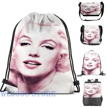 

Funny graphic print shoulder Bags women Marilyn Monroe (13) Single shoulder backpack travel for men Gym Bag