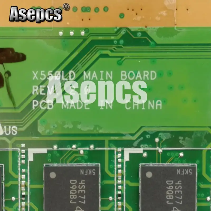 Asepcs X550LD материнская плата для ноутбука ASUS X550LD X550LC X550LN X550L тестовая материнская плата I5 cpu