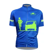 Спортивная одежда велосипедистов платить налоги шаблон Мужская одежда для велосепидистов Весна синий короткий рукав езда Одежда Размер XS-5XL