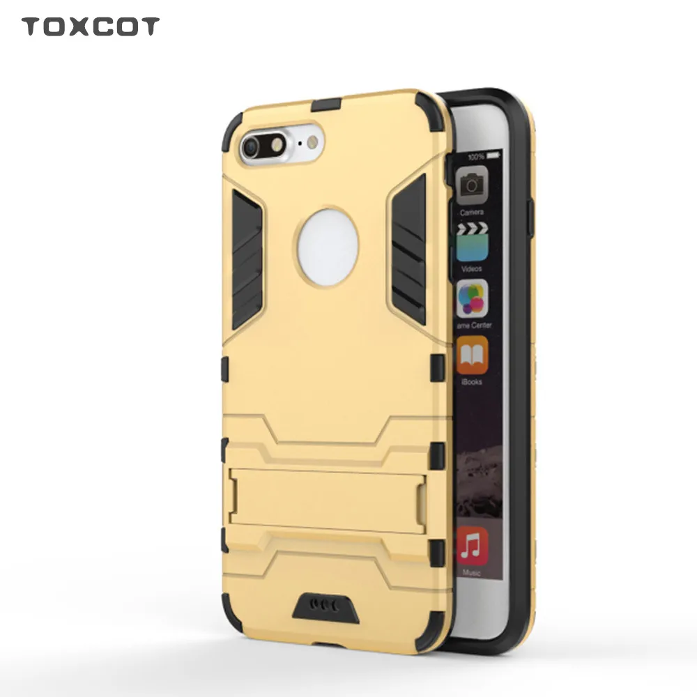 Cover Case for iPhone 7 Plus Hard Plastic Silicon Hybrid