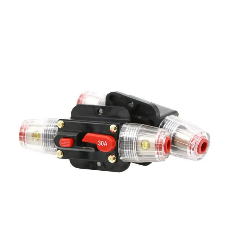 Car Audio Radio Automatic Recovery Switching Supplies Circuit Breaker Insurance 20A 30A 40A 50A 60A 80A 100A 150A OX | Автомобили и