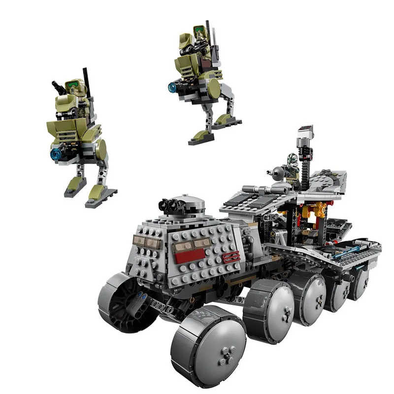 

LEPIN 05031 933pcs Star Series Clone Set Turbo Model Tank Model Building Block set Brick Educational Toy For children Gift 75151