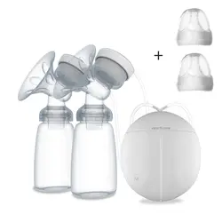 Одноместный/двойной Электрический молокоотсос с молочной бутылкой BPA бесплатная мощная грудь насосы Грудное вскармливание грудного