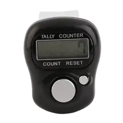 Мини-разряд ЖК-дисплей электронной цифровой Гольф Finger ручной Tally счетчик рядов высокое качество