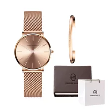 Caixas de Relógios de alta Qualidade Relógio do Aço Inoxidável Mulheres Pulseira Conjunto FemaleLuxury Mulheres Quartzo Relógio Da Pulseira Para O Presente Dos Namorados(China)