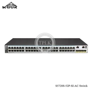 

High Quality Hua wei S5720S-52P-SI-AC Switch 48 Ethernet 10/100/1000BASE-T ports,4 Gig SFP Port, Gigabit Layer 3 Ethernet switch