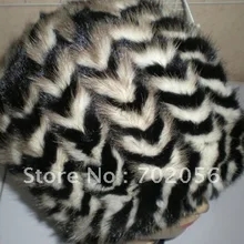 Норковые шапки бини, вязаная женская шапка, 5 шт./лот#2299