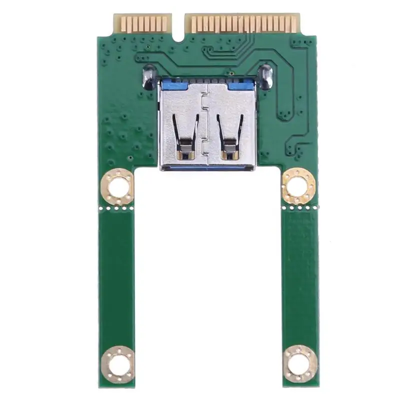 

ALLOYSEED Laptop Mini PCI-E To USB Adapter Expansion Card PCI Express Slot To USB 2.0 Interface Converter Adapter Riser Cards