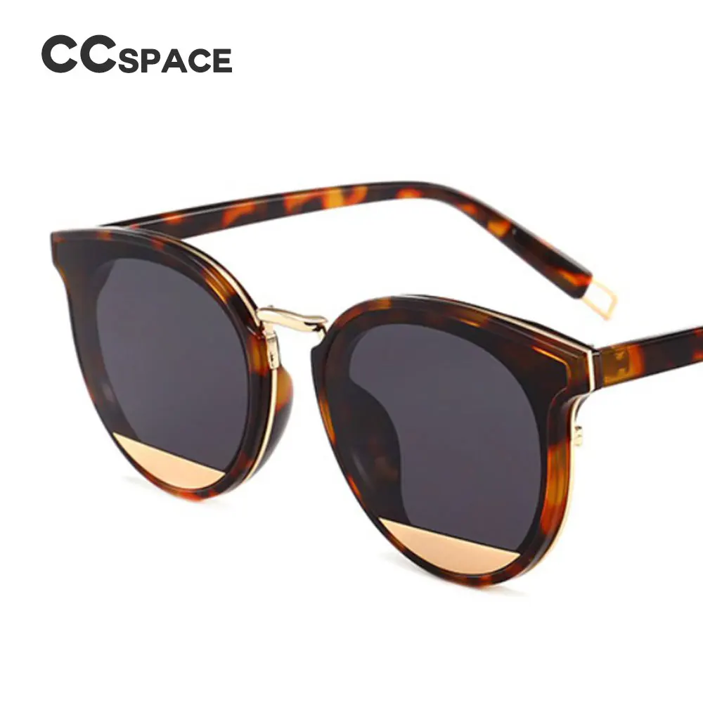 

CCSPACE 46010 Lady Cat Eye Sunglasses Photochromic For Women Transparent Frame Champagne Glasses Designer Fashion Female Shades