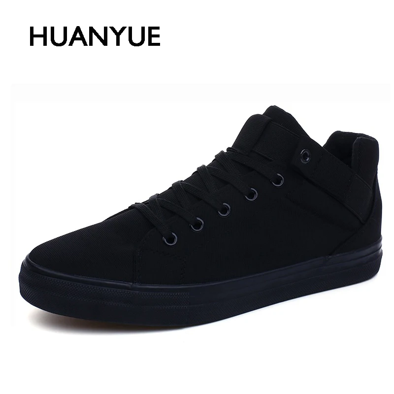 2017 Fashion Spring/Summer Canvas Shoes Men Breathable High top Casual