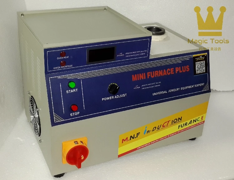 High Quality Desktop 220V 3KW 1 kg Gold Mini Induction Melting Furnace
