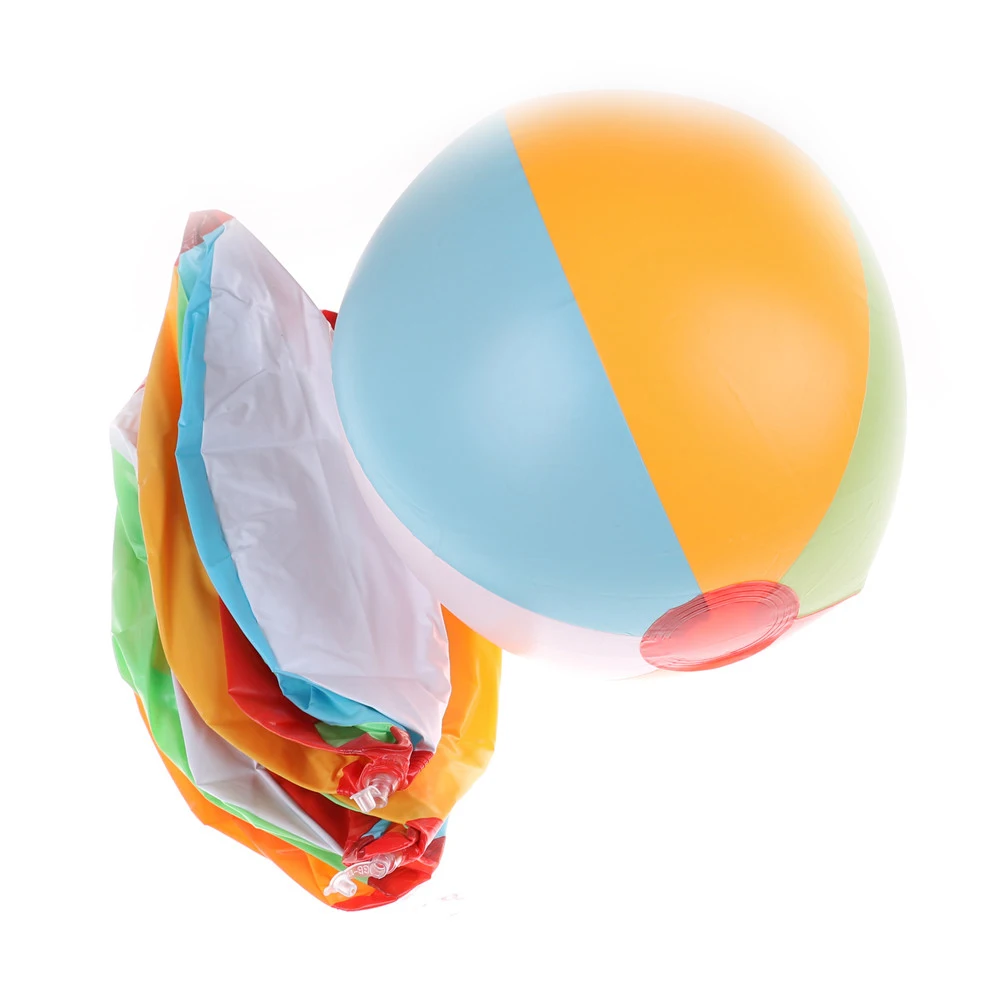 Лидер продаж 30 см Цветной надувной мяч шары плавательный бассейн играть вечерние воды игра воздушные шары пляжный спорт мяч дети весело