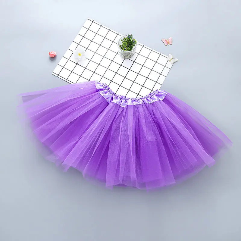 Lavender tutu Комплект из 4 предметов для маленьких девочек Фея Бабочка костюм комплект с крыльями для бальных танцев юбка-пачка палочка и повязка на голову для девочек мини-юбка принцессы пачки - Цвет: Lavender tutu