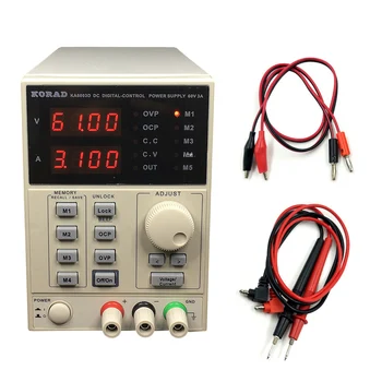 

KORAD KA6003D High Precision The Lab Programmable Adjustable Digital Regulated Power Supply DC Power Supply 60V/3A 220V