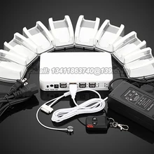 8 портов сотовый телефон безопасности Дисплей Сигнализация хост мобильный телефон системы оповещения мастер, с акриловой подставкой DHL