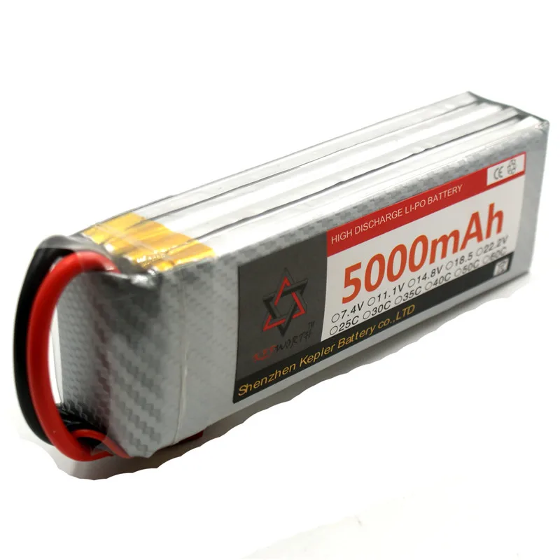 Bateria de Polímero de Íon de Lítio para o Tanque do Caminhão Mah Bateria Lipo rc Carro Barco Avião Drone Helicóptero 6 s 22.2 v 5000 7 Cheap Peças e Acessórios