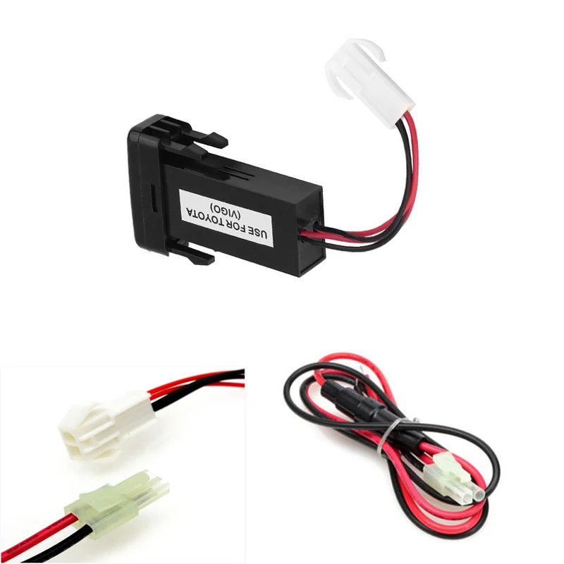 Автомобильное зарядное устройство с двумя Usb портами 4 2 А автомобильный адаптер