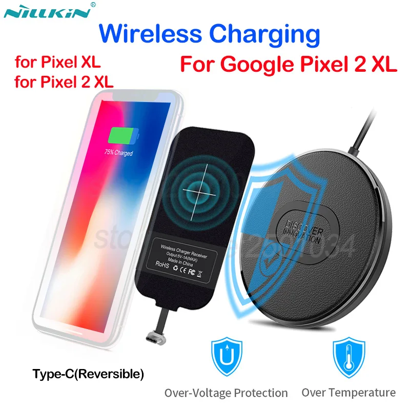Nillkin Qi Wireless Charging for Google Pixel 2 XL Mini Qi Fast