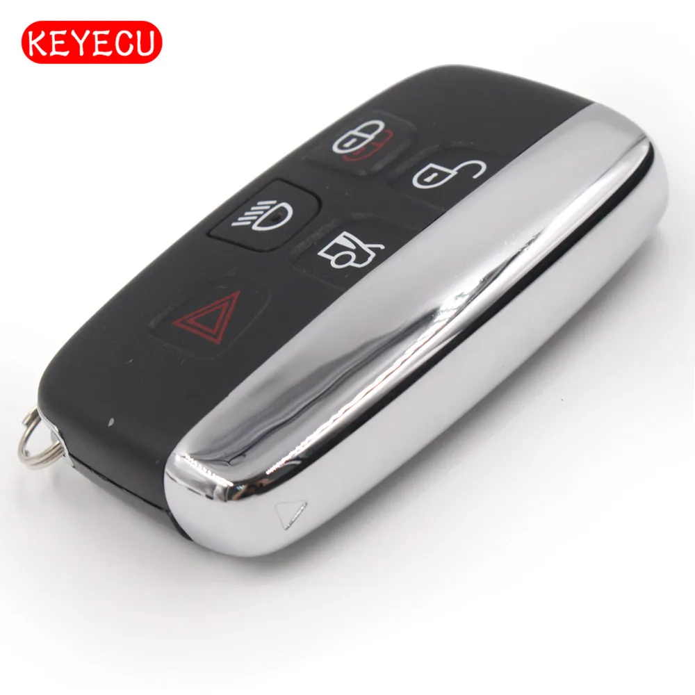 Keyecu Keyless Entry Smart Remote Key Fob 5 Button 315Mhz for Jaguar XF XJ XL 2013 2014in Car