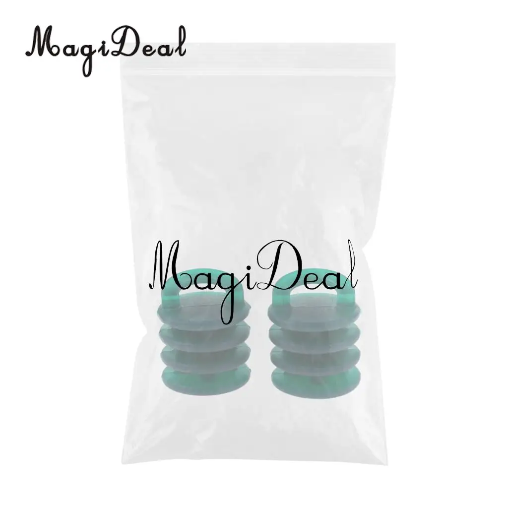 MagiDeal Strong Durable 2Pcs Nylon Kayak Boat Canoe Scupper Stoppers Drain Holes Plugs Underwater Sports Small/Large Red/Green